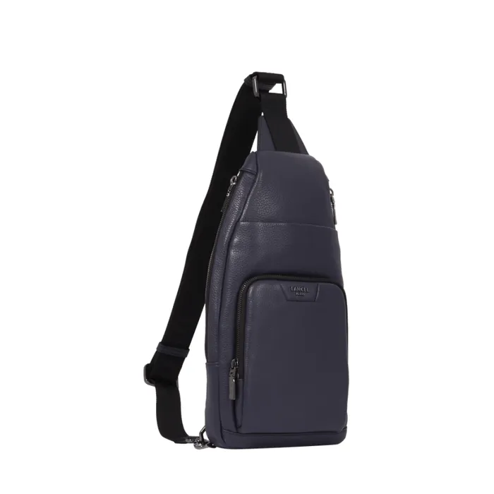 1strap Backpack Navy Blue Men Lancel Shoulder Bags 1strap Backpack Navy Blue Men Lancel Shoulder Bags