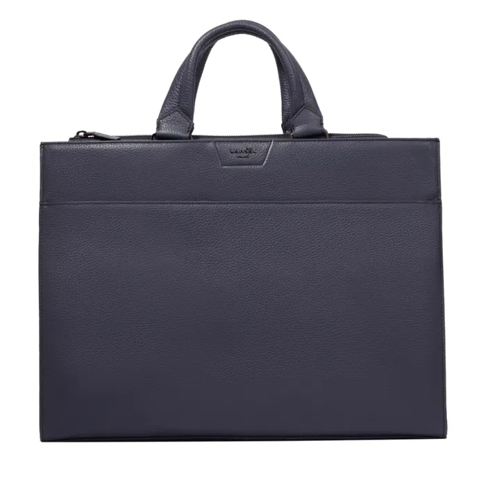 156 Doc Holder Navy Blue Men Lancel Business Bags