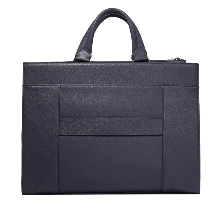 156 Doc Holder Navy Blue Men Lancel Business Bags