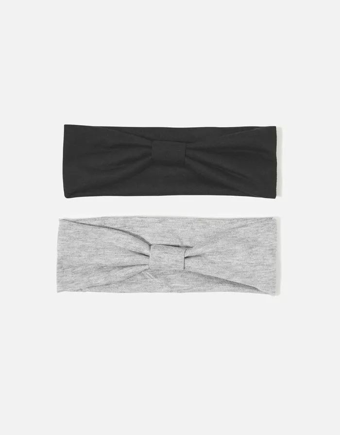 Accessorize 2x Jersey Headbands Women Headbands