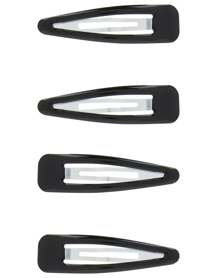 Accessorize 4x Snap Hair Clips Women Hair Accessories