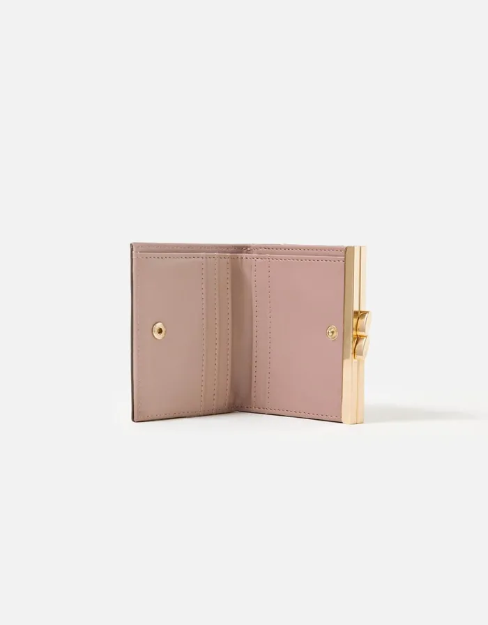 Accessorize Bella Clip Frame Wallet Women Vegan Bags Backpacks and Purses
