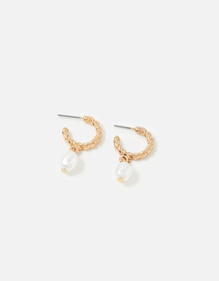 Accessorize Blue Harvest Small Stone Drop Earring Women Earrings