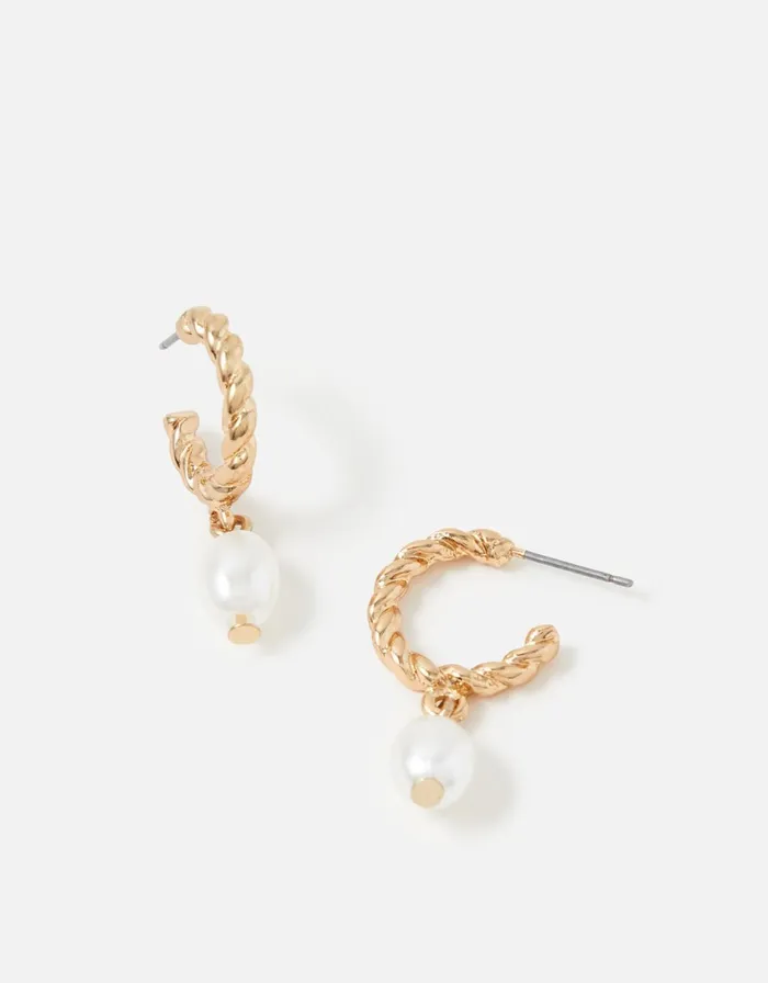 Accessorize Blue Harvest Small Stone Drop Earring Women Earrings