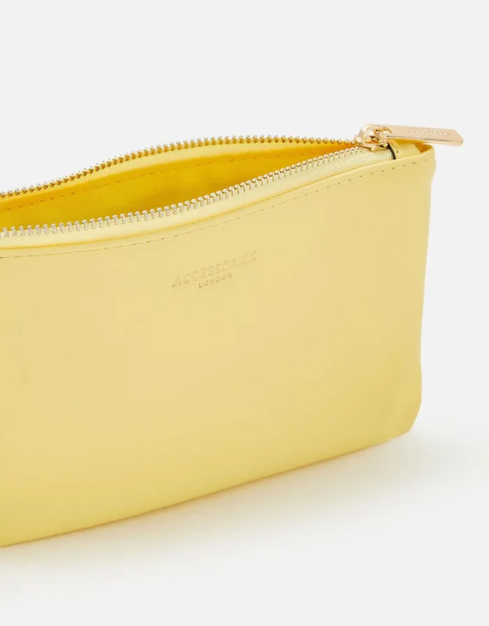 Accessorize Charm Wristlet Cardholder Yellow Yellow Women Purses and Wallets