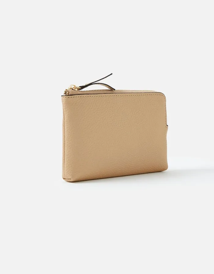 Accessorize Colour Block Coin Purse Nude Nude Women Purses and Wallets