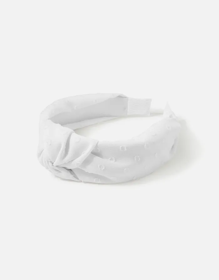 Accessorize Dobby Knot Headband Women Headbands