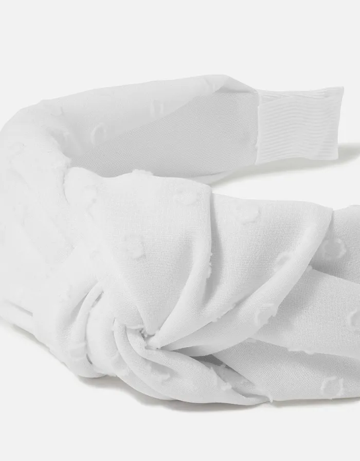 Accessorize Dobby Knot Headband Women Headbands