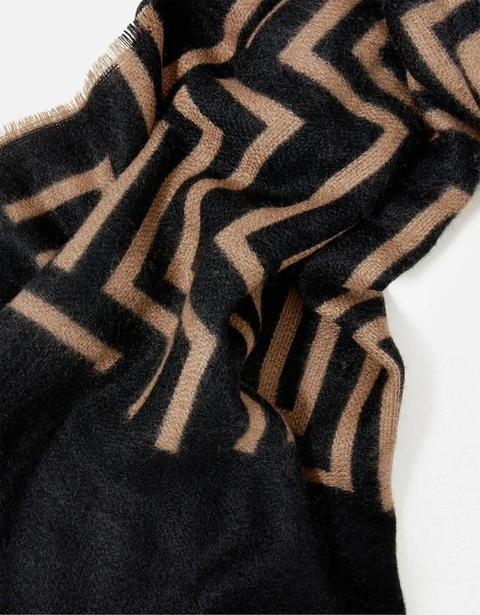 Accessorize Firenze Geo Print Blanket Scarf Women Scarves