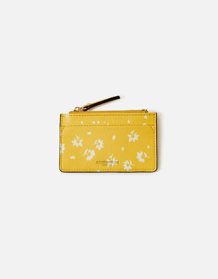 Accessorize Floral Print Cardholder Women Card Holders