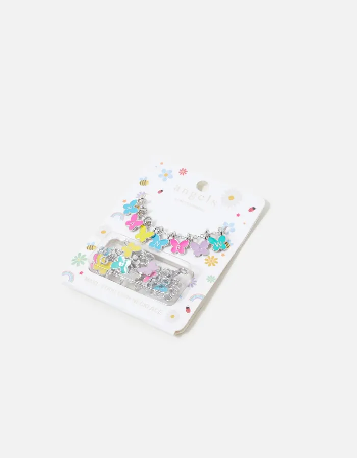 Accessorize Girls Make Your Own Butterfly Necklace Girls Jewellery