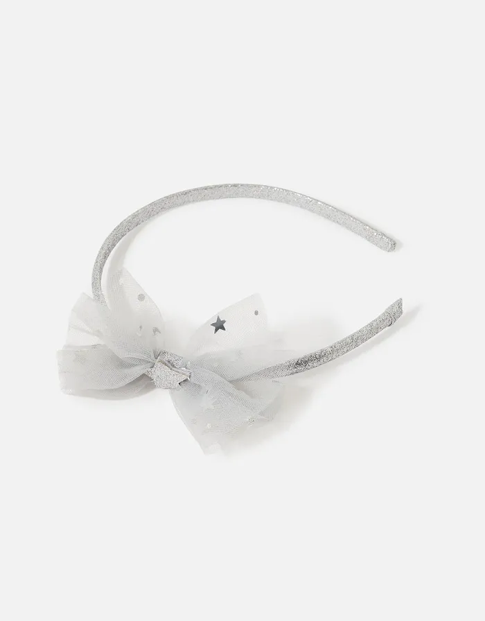 Accessorize Girls Mesh Star Headband Girls Hair Accessories