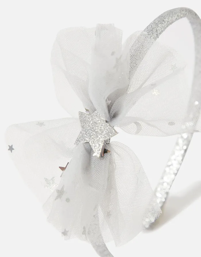 Accessorize Girls Mesh Star Headband Girls Hair Accessories