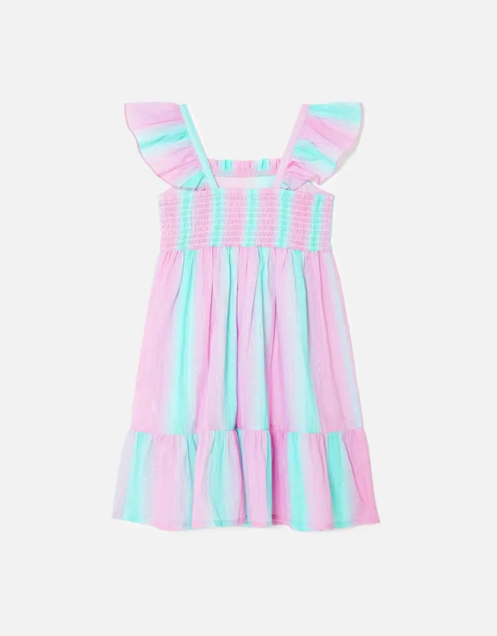 Accessorize Girls Ombre Dress Multi Brightsmulti Girls Dresses
