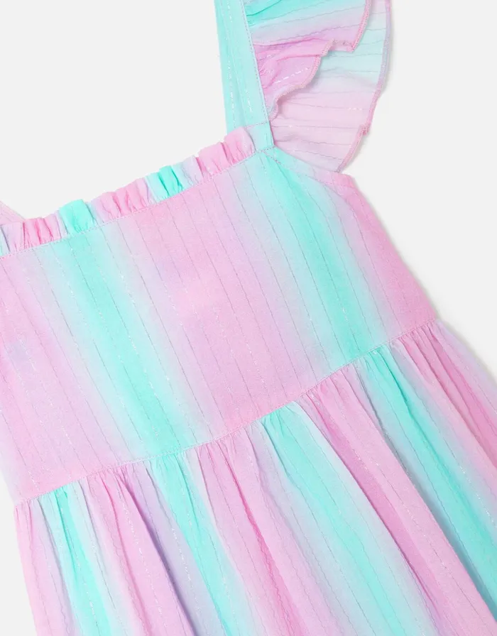 Accessorize Girls Ombre Dress Multi Brightsmulti Girls Dresses