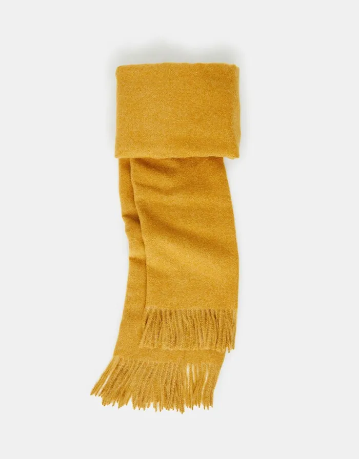 Accessorize Holly SuperSoft Blanket Scarf Ochre Women Scarves
