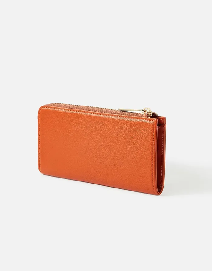 Accessorize Large Zip Around Wallet Women Vegan Bags Backpacks and Purses