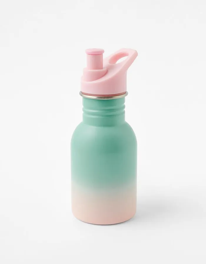 Accessorize Ombre Metal Water Bottle GirlsWomen Stationery