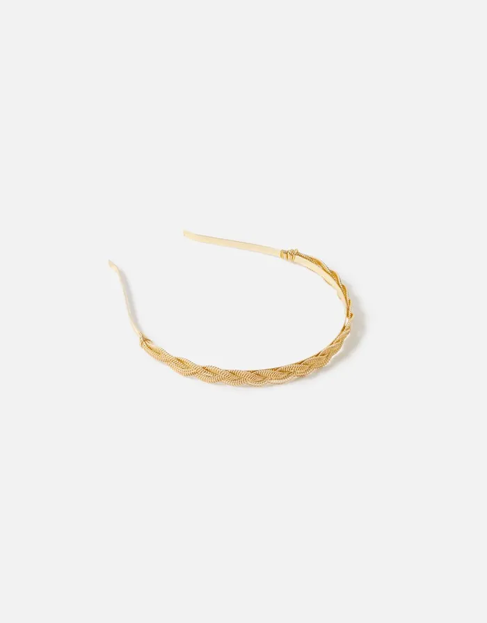 Accessorize Plait Design Headband Women Headbands