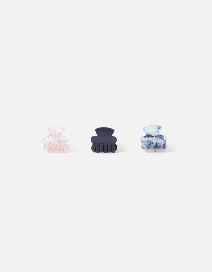 Accessorize Round Claw Clip Multipack Women Hair Accessories