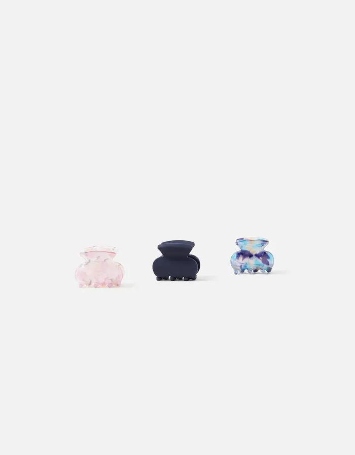 Accessorize Round Claw Clip Multipack Women Hair Accessories