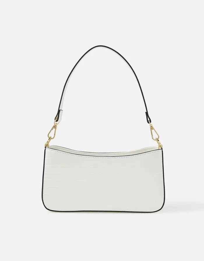 Accessorize Roxanne Shoulder Bag White White Women Shoulder Bags