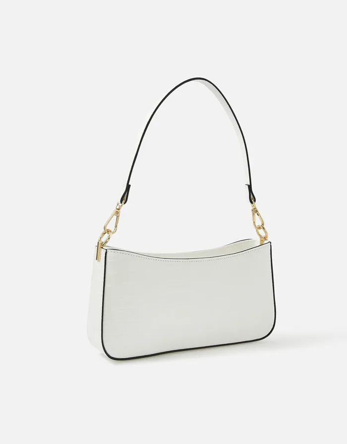Accessorize Roxanne Shoulder Bag White White Women Shoulder Bags