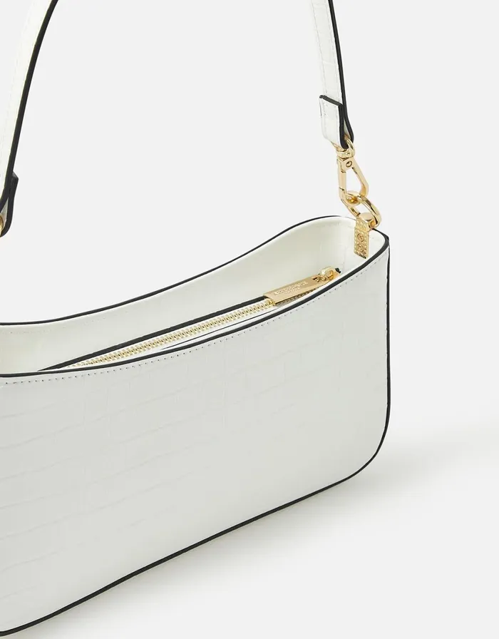 Accessorize Roxanne Shoulder Bag White White Women Shoulder Bags