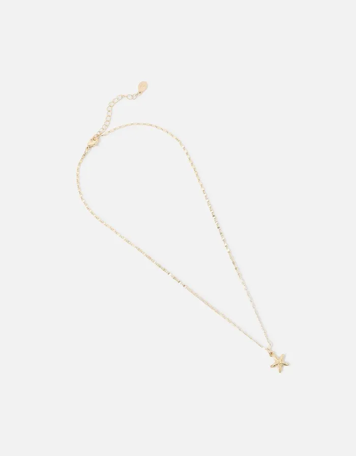 Accessorize Seascape Starfish Pendant Necklace Women Necklaces