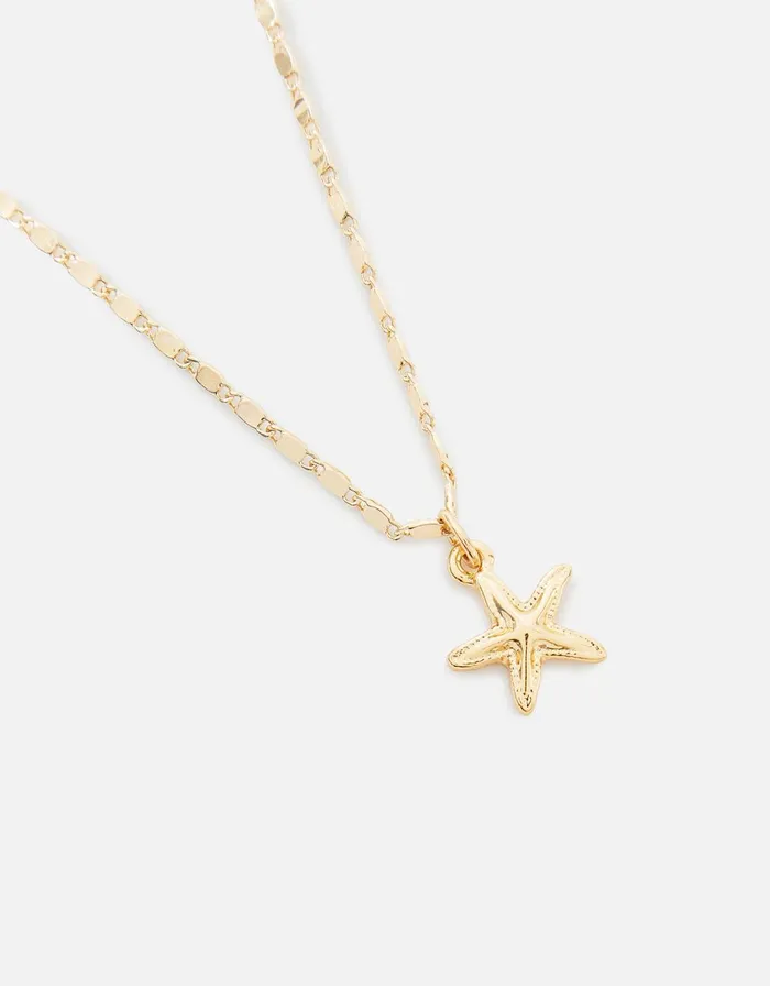 Accessorize Seascape Starfish Pendant Necklace Women Necklaces