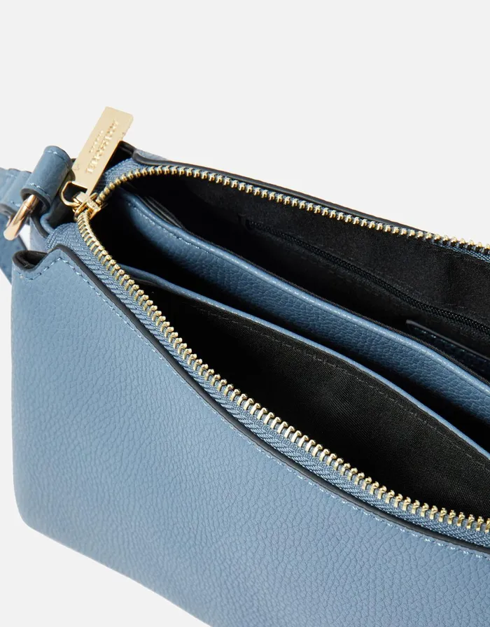 Accessorize Sofia Suedette CrossBody Bag Blue Blue Women CrossBody Bags