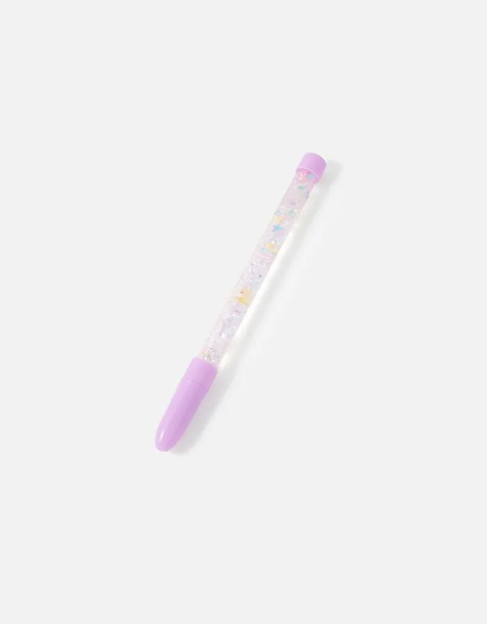 Accessorize Sparkle Flower Wand Pen GirlsWomen Stationery