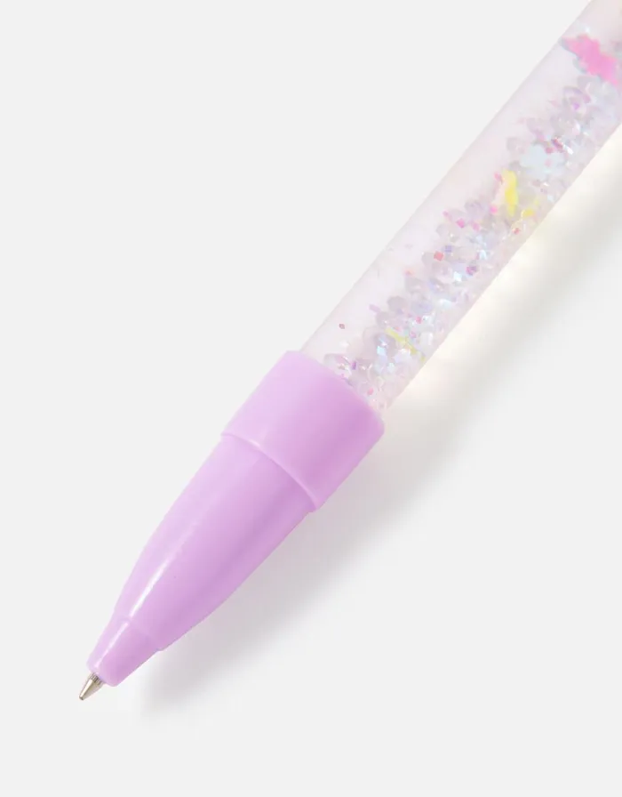 Accessorize Sparkle Flower Wand Pen GirlsWomen Stationery