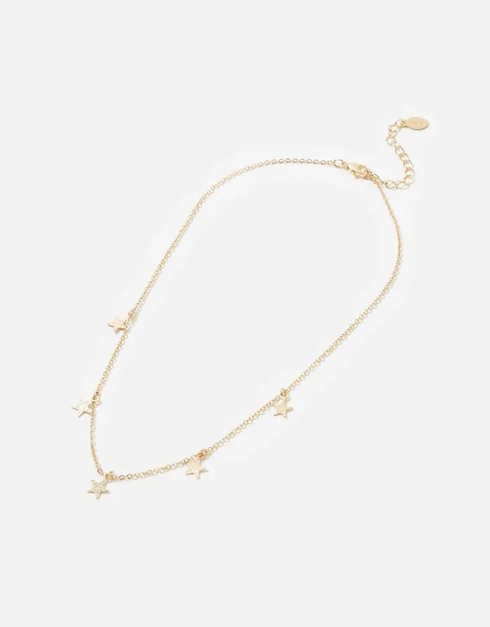Accessorize Star Station Necklace Women Necklaces