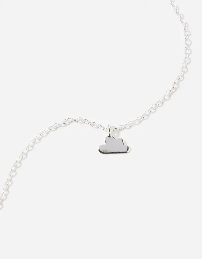 Accessorize Sterling Silver Cloud Bracelet Women Bracelets