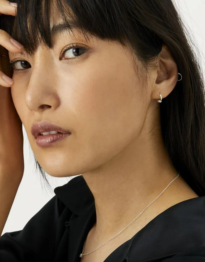Accessorize Sterling Silver Ear Cuff Women Earrings