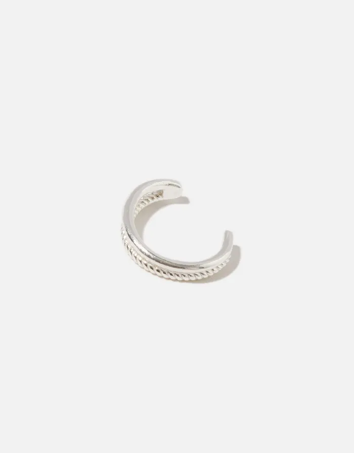 Accessorize Sterling Silver Ear Cuff Women Earrings