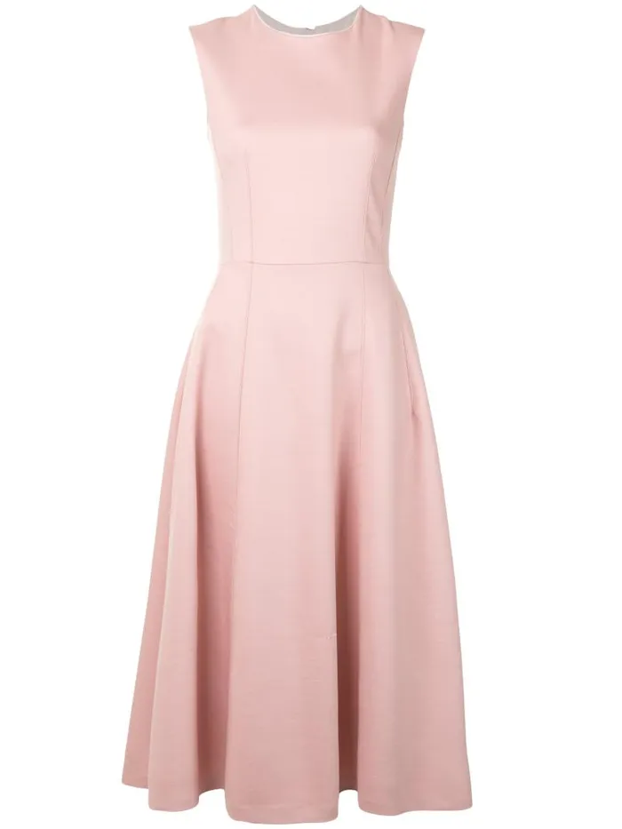 Adam Lippes Dresses and Jumpsuits Fit And Flare Dress In Double Face Italian Wool Double Face Italian Wool 8211 Women