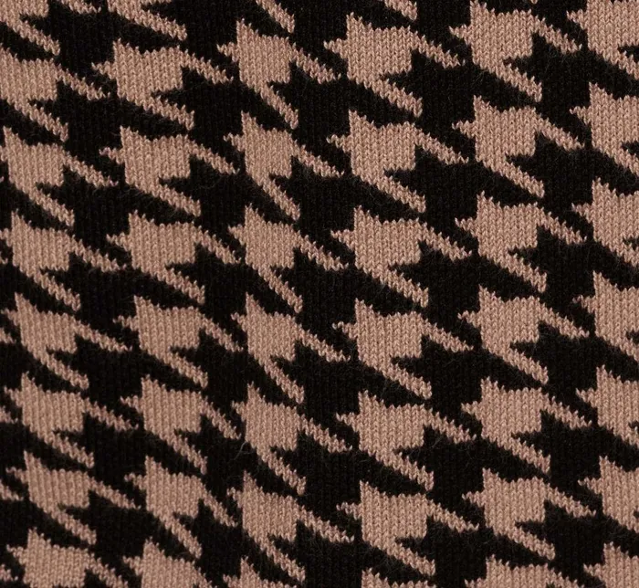 Adrianna Papell Coord Sets Houndstooth Blazer With Shawl Collar In Dusty Camel Soft Houndstooth 8211 Women