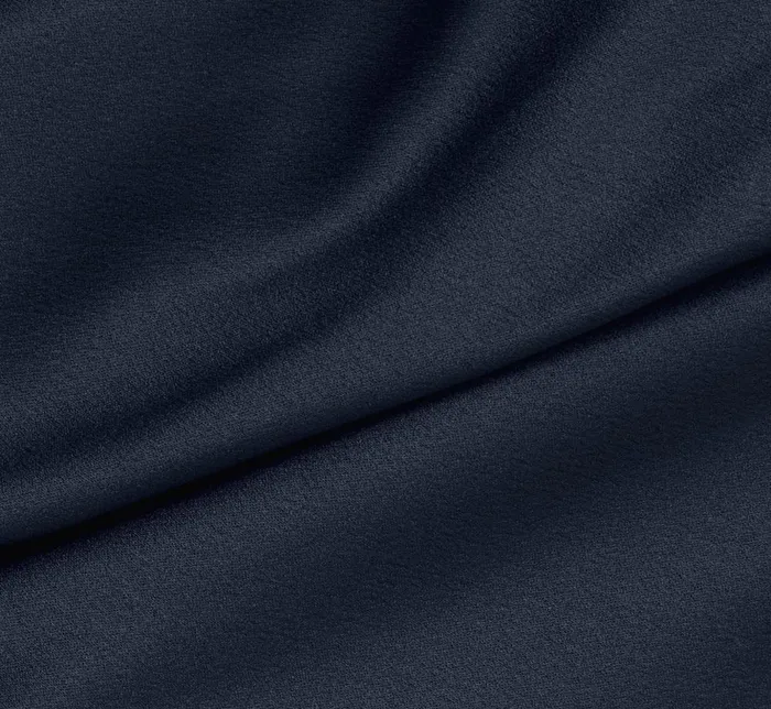 Adrianna Papell Formal Dresses Satin Crepe One Shoulder Gown With Metal Ring Accent In Dark Navy 8211 Women