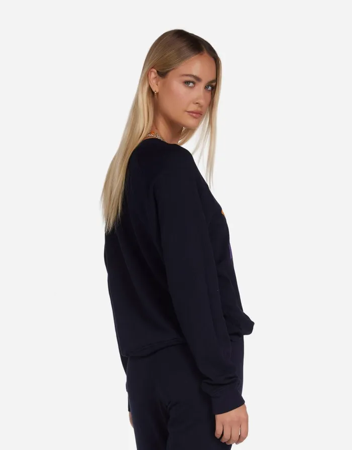 Anela Butterfly Eye Navy Women039s Lauren Moshi Long Sleeve