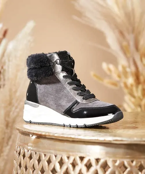 Apparel Cosy Vibes Casual Boots Grey Shoes Sandals and Boots Joebrowns
