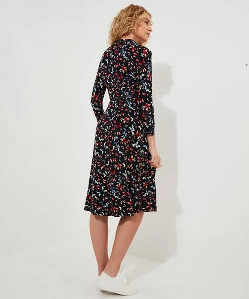 Apparel Joebrowns Beautiful Butterfly Jersey Dress Black Dresses