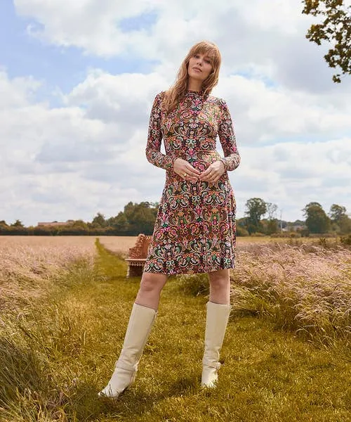 Apparel Joebrowns Enchanting Jersey Dress Multi Dresses