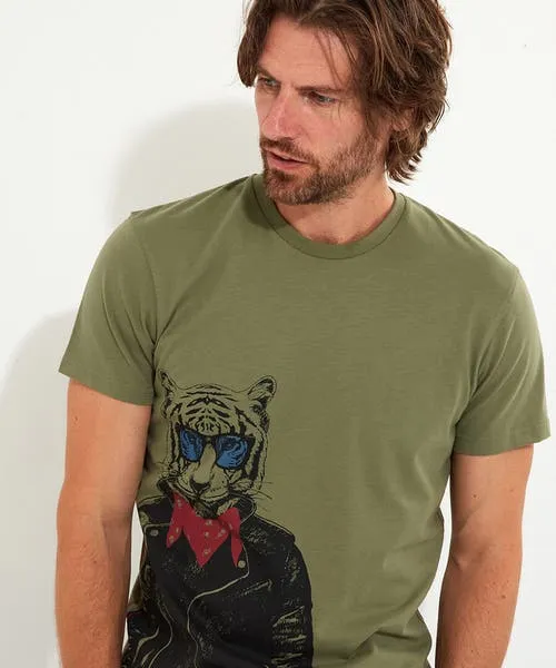 Apparel Joebrowns Feeling Wild Tee Khaki Layering Essentials Apparel Joebrowns Feeling Wild Tee Khaki Layering Essentials