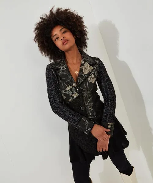 Apparel Joebrowns Nancy Knitted Coatigan Charcoal Knitwear and Cardigans