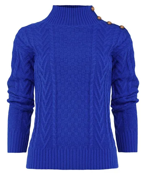 Apparel Knitwear and Cardigans Joebrowns Out Of The Blue Jumper Cobalt