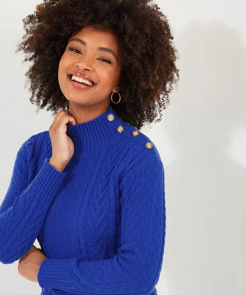Apparel Knitwear and Cardigans Joebrowns Out Of The Blue Jumper Cobalt