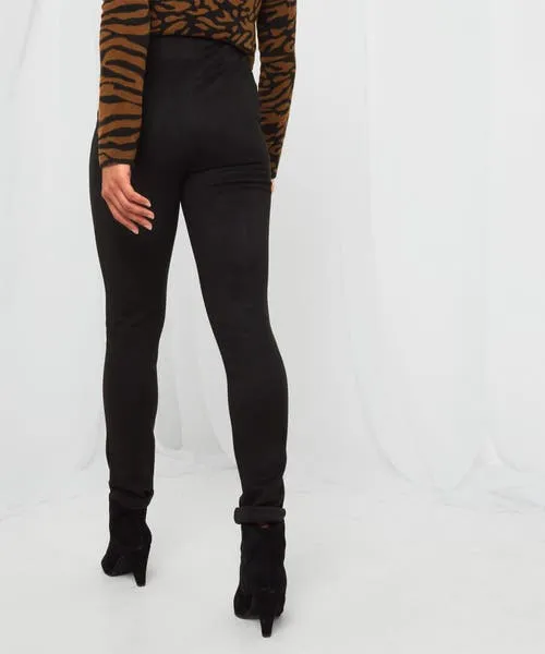 Apparel Our Favourite Suedette Leggings Black Jeans and Trousers Joebrowns Apparel Our Favourite Suedette Leggings Black Jeans and Trousers Joebrowns