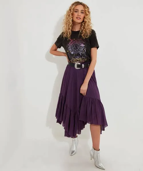 Apparel Skirts Joebrowns Wild and Free Layered Skirt Purple Apparel Skirts Joebrowns Wild and Free Layered Skirt Purple